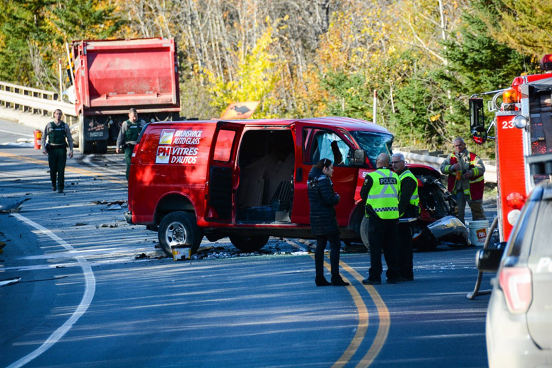 route 232 accident mortel collision poids lourd temiscouata sur le lac accident 001