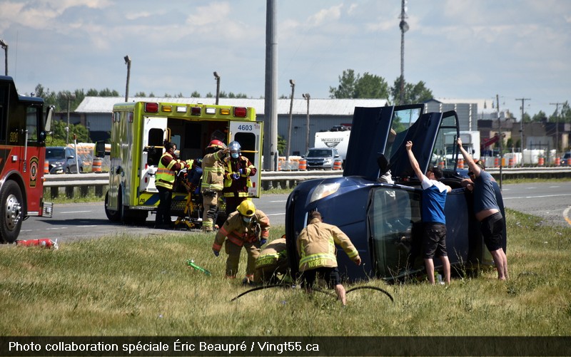 Accident A20 Crédit photo Eric Beaupré Vingt55 002