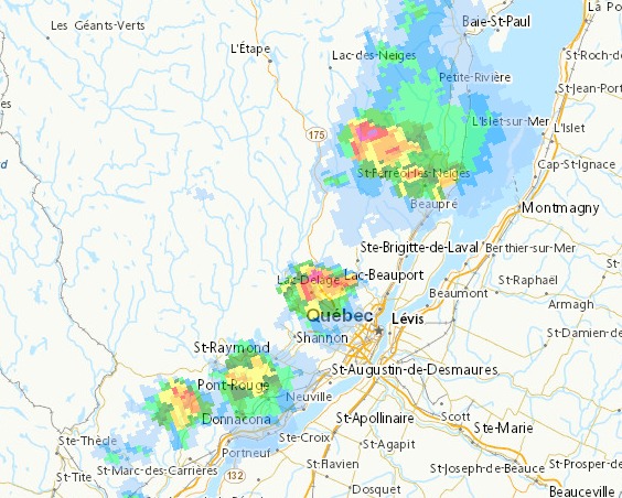 Radars météo au Canada Environnement Can 19juillet