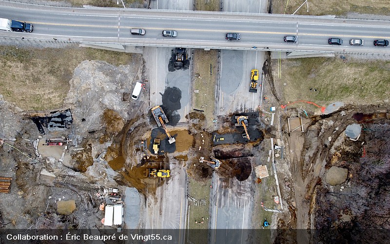 A20chantier Drummond Crédit photo Eric Beaupré Vingt55. Tous droits réservés 2