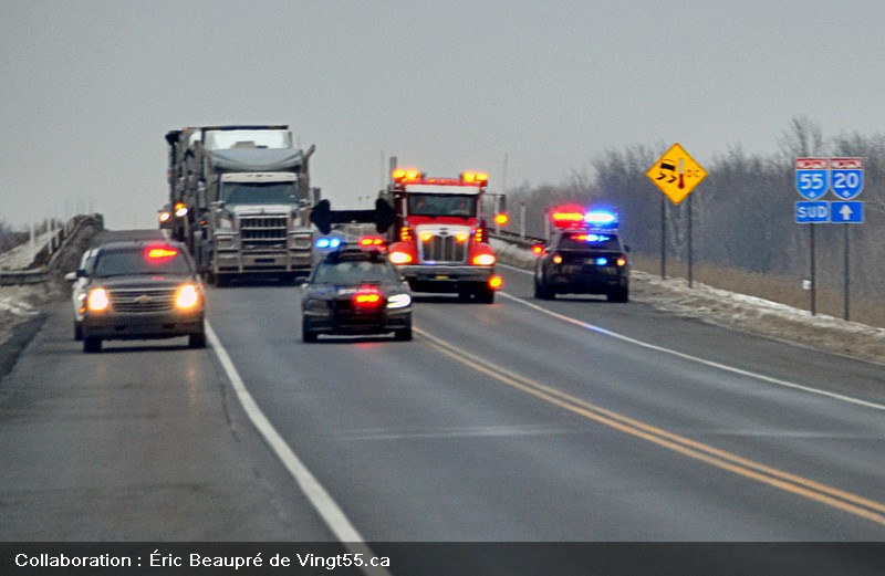 Accident A55km 153 Crédit photo Eric Beaupré Vingt55. Tous droits réservés 14