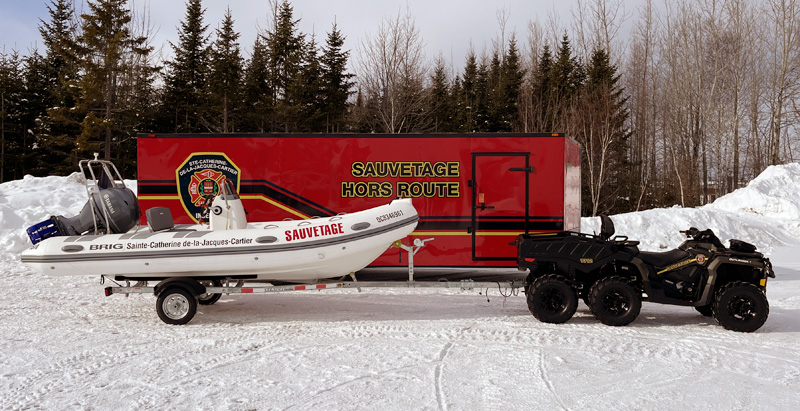 Équipements hors route nautique Service incendie Crédit Vanessa Beaulieu 003