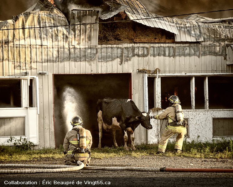 Incendie St Cyrille 7e R N Crédit photo Eric Beaupré Vingt55 6