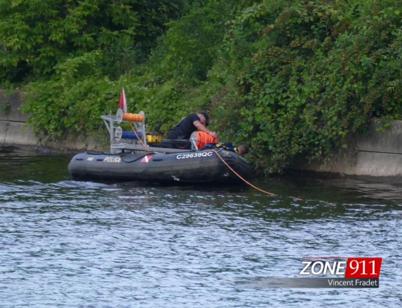 Noyade dans la rivière Saint Charles : le corps d'une femme a été retrouvé
