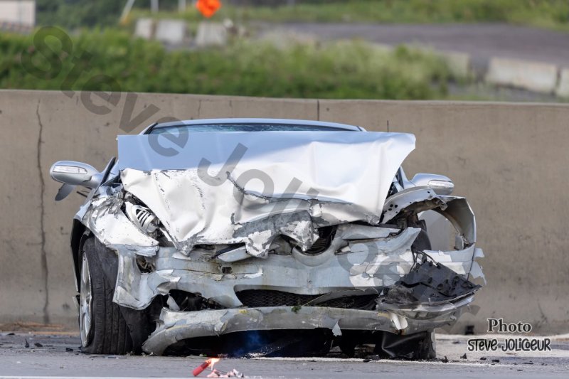 Accident mortel à l’entrée du pont Pierre-Laporte  