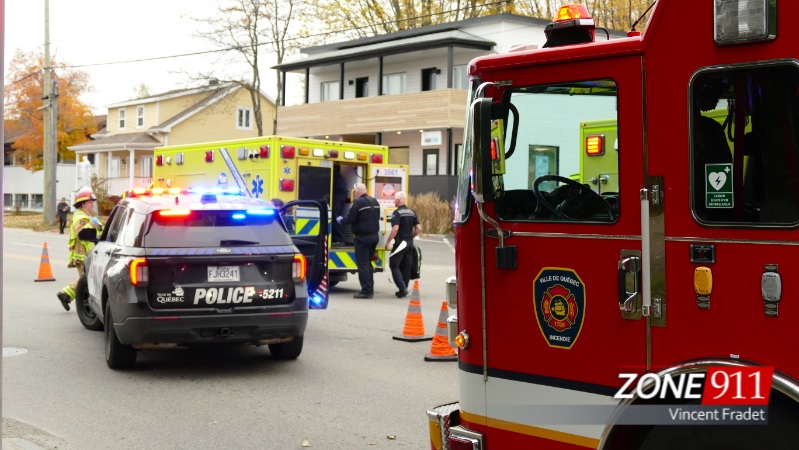 Accident sur le boulevard Bastien : un blessé et fermeture complète