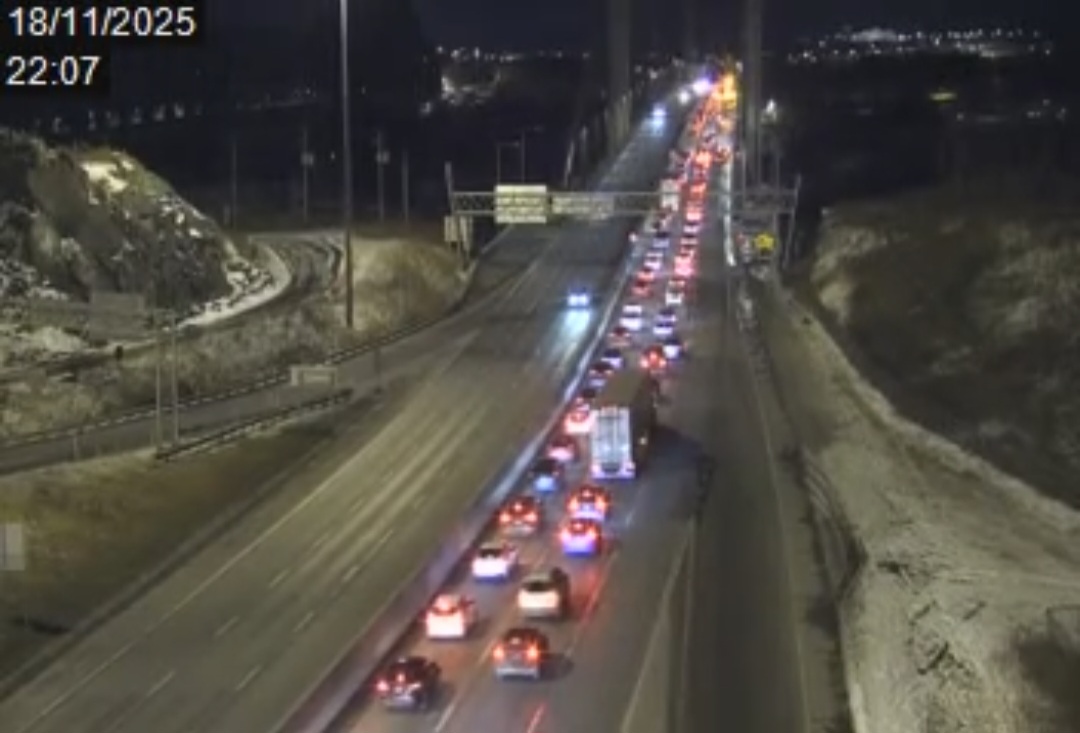 Québec : Circulation routière, deux ralentissements à 22h15