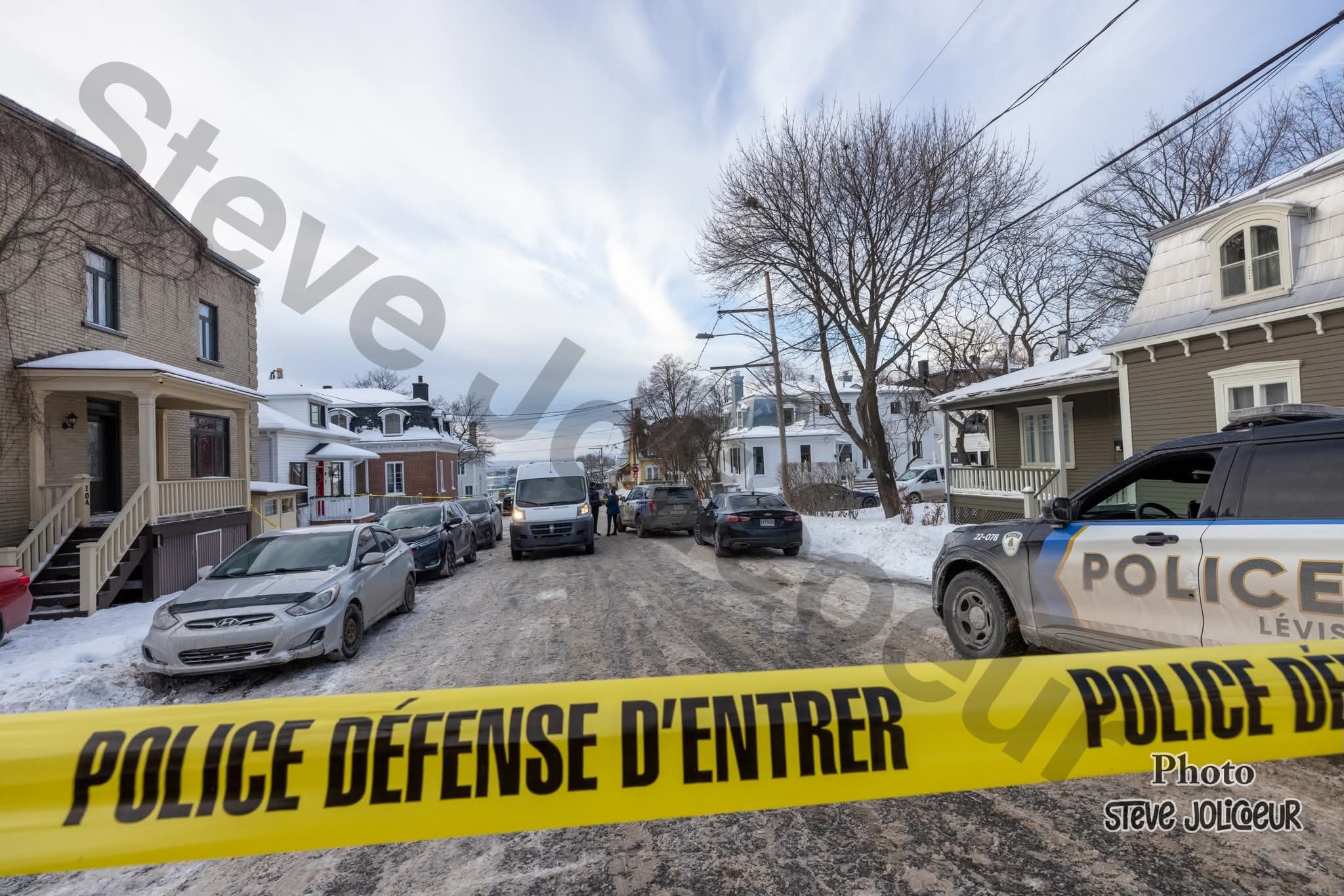 Mort suspecte sur la rue St-Jean à Lévis 