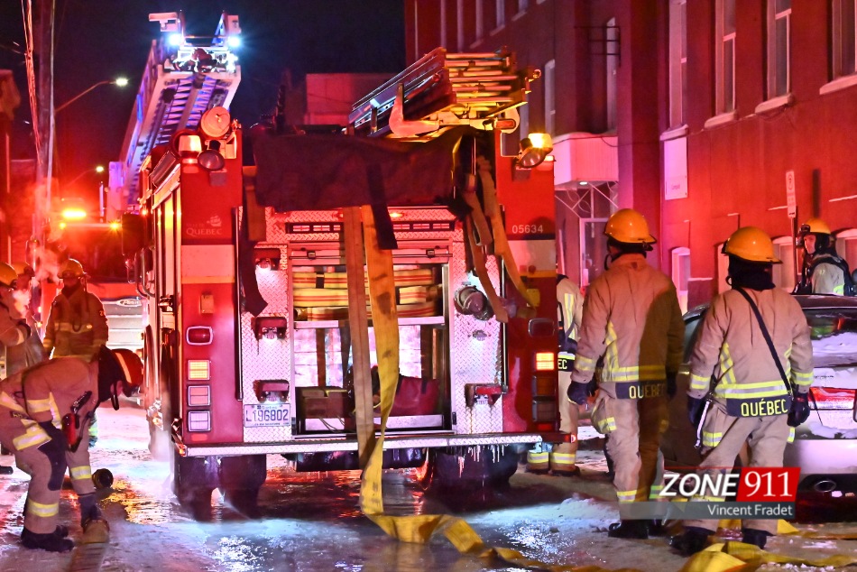 Incendie mortel dans le quartier Saint-Sauveur à Québec  
