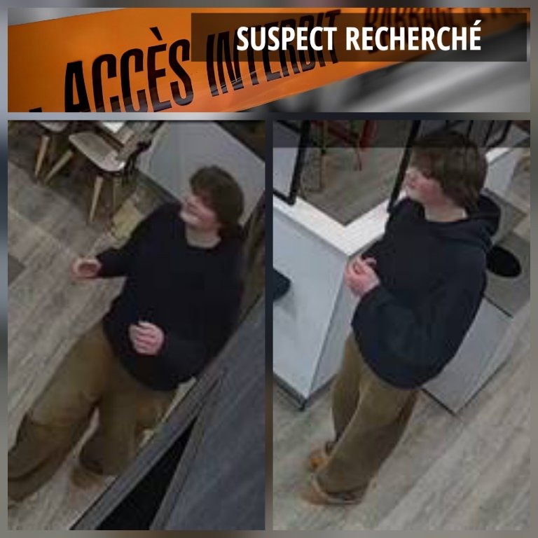 Suspect recherché pour incendie criminel à Québec