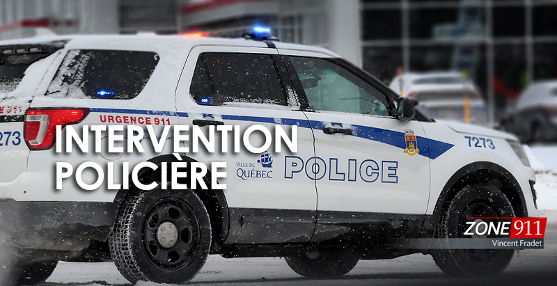 Québec - Intervention policière dans un autobus du RTC après un signalement pour la présence possible d’une arme à feu ....? 